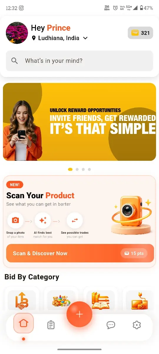 Let's Barter App Screenshot